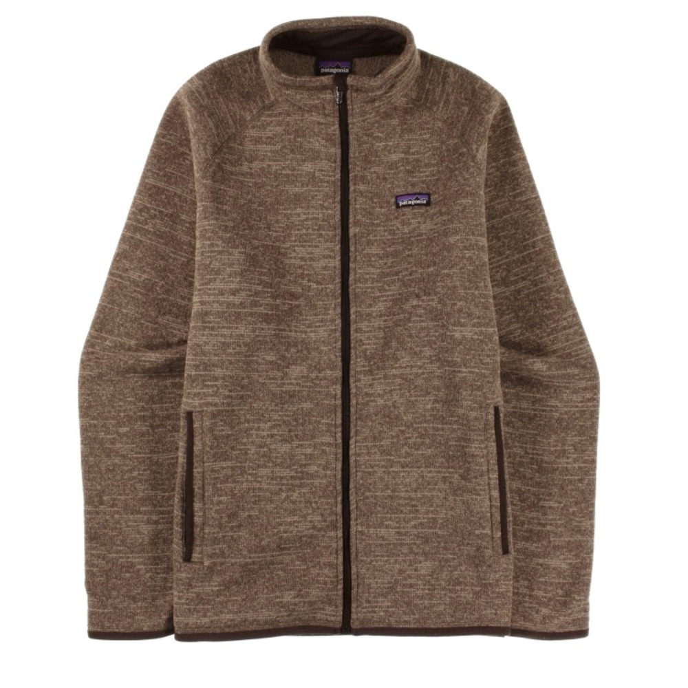 Patagonia Full ZIP in light brown.